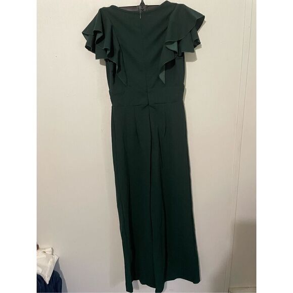 Brand New Wdirara Teens 12-13 Youth Green Pants Suit Jumpsuit Short Sleeve - Picture 6 of 6